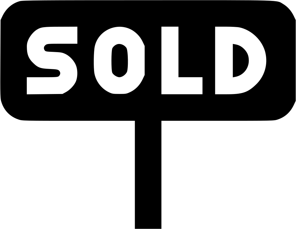 Sign Sold Comments - Sign (982x760), Png Download
