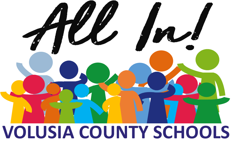 All In Color Transparent Background - Volusia County Schools All (999x640), Png Download