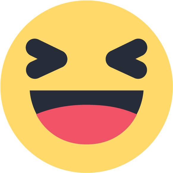Funny - Facebook Laugh Emoji Png (600x600), Png Download