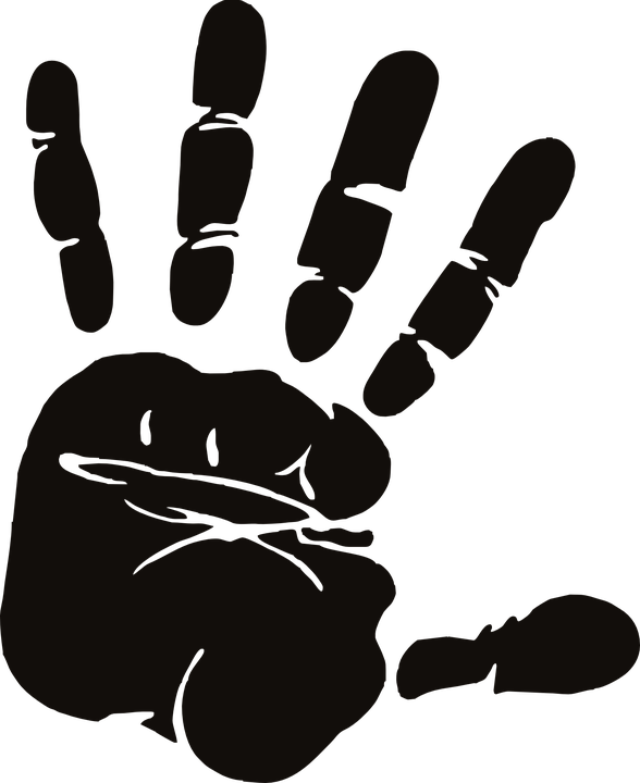 Hand Clipart - Clip Art Hand Palm (566x800), Png Download