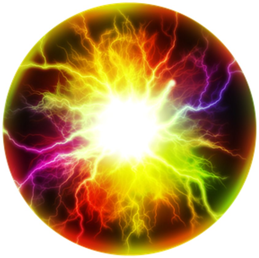 Energy Ball Bola Energia Ki Super Power Poder Dbz Drago - Bola De Poder Png (1024x1024), Png Download