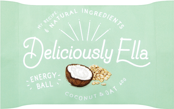 Deliciously Ella Almond & Blueberry Protein Energy (700x700), Png Download