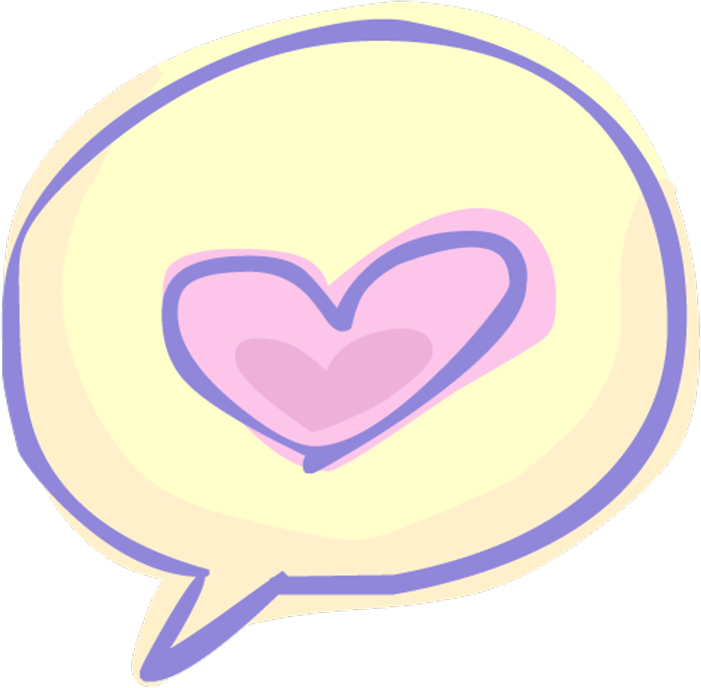 #speechbubble #speechbubbles #hearts #heart #love #cute - Love Vintage Icono (1024x1024), Png Download
