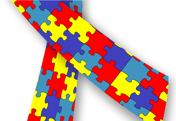 Autism Awareness Month - Autism Spectrum Disorder Symbol (750x499), Png Download