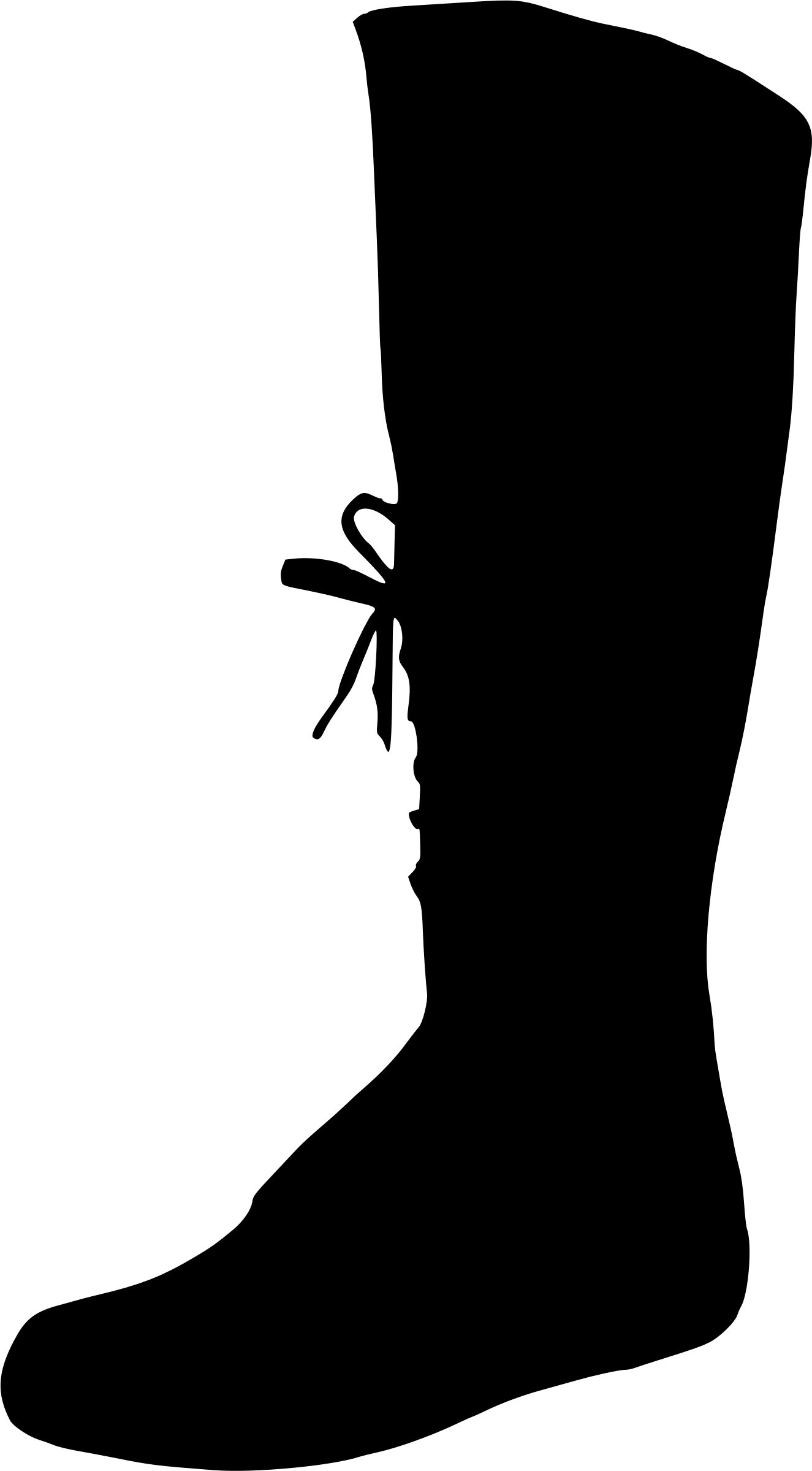 Big Image - Boots Silhouette Png (1325x2399), Png Download