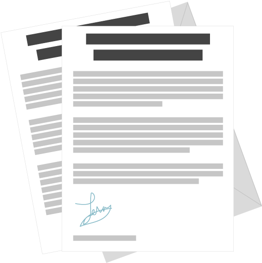 Contract Black And White Library Reflection - Illustration (705x705), Png Download