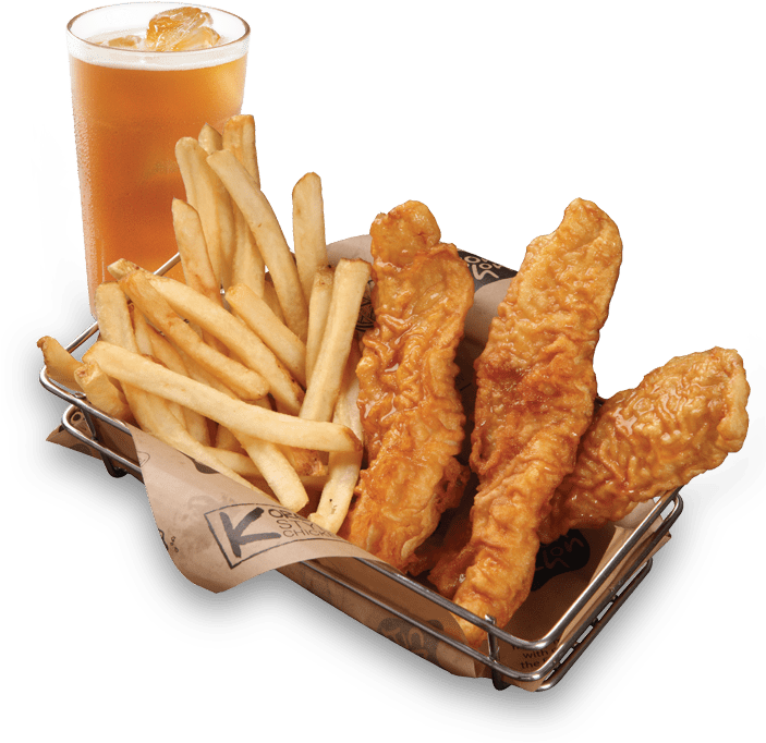 Bonchon Fish And Chips Meal - Bonchon Fish And Chips (740x740), Png Download