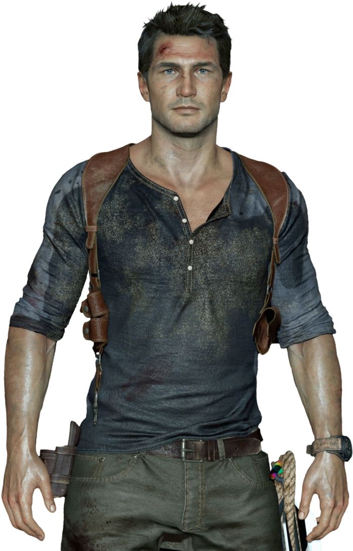Uncharted Clipart Transparent - Uncharted 4 Nathan Drake Holster (724x1102), Png Download