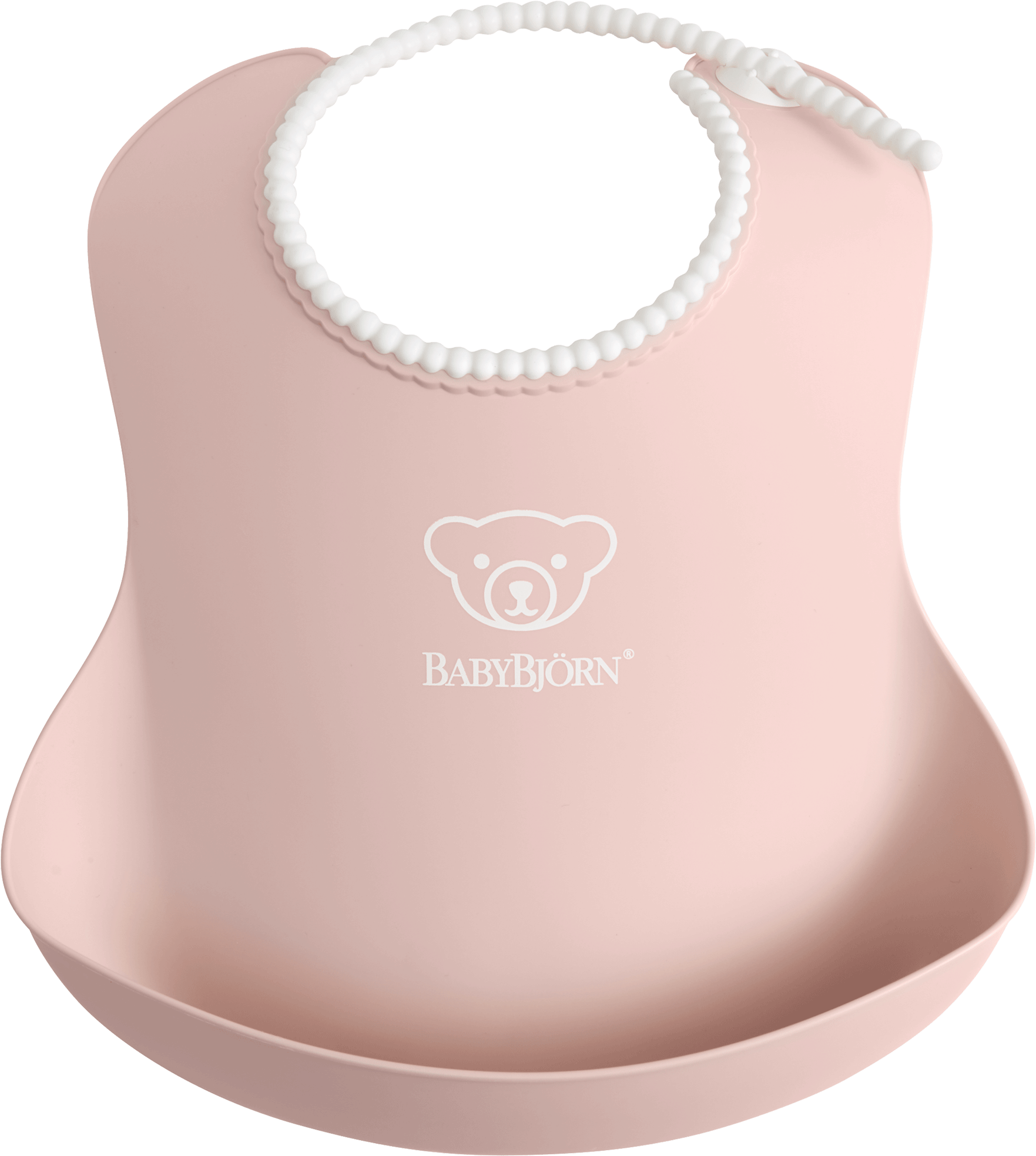 Comfy, Waterproof Baby Bib With Deep Spill Pocket Catches - Babybjörn (2052x1992), Png Download