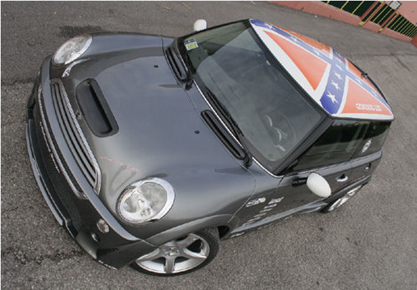 Mini Cooper S Carbon Fibre Air Scoop Cover Tmcmotorsport (600x600), Png Download