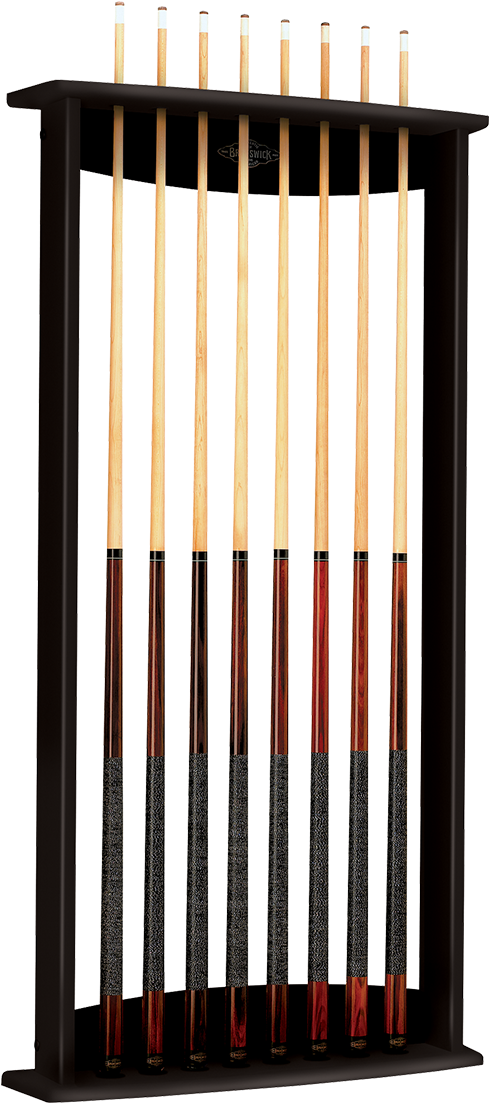 Metro Wall Cue Rack - Cue Stick (875x1155), Png Download