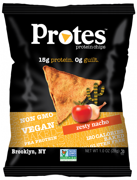 Zesty Nacho Protein Chips (600x600), Png Download