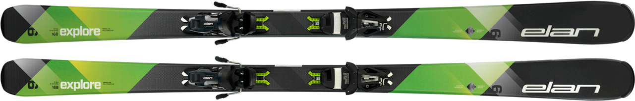 Elan Mens Skis 160 Cm - Elan Explore 8 2017 (1280x284), Png Download