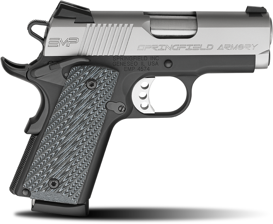 1911 Emp® 9mm With G-10 Grips - Springfield Range Officer Elite Compact 9mm (1200x782), Png Download
