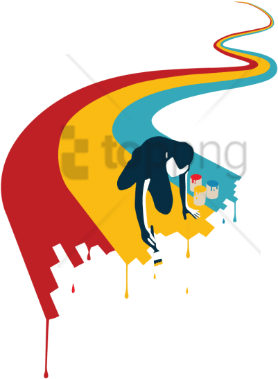 Free Png Download Color Lines Png Png Images Background - Canvas Print (480x679), Png Download