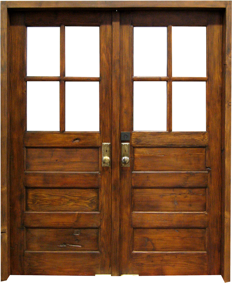 Double Doors - Home Door (1000x1171), Png Download