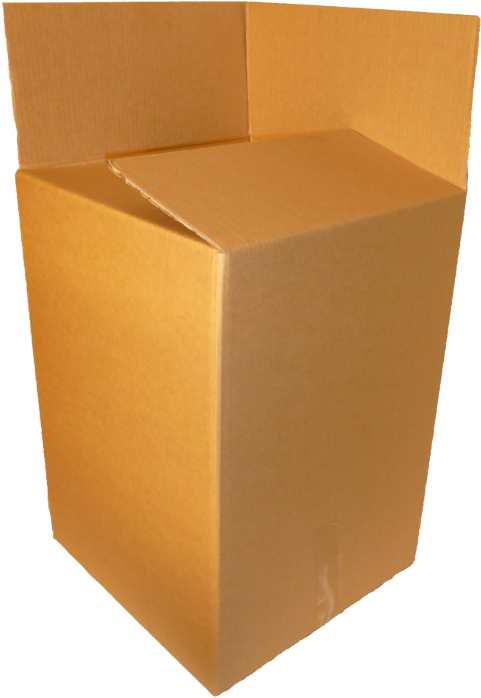 Moving Box Tea Chest - Box (498x709), Png Download