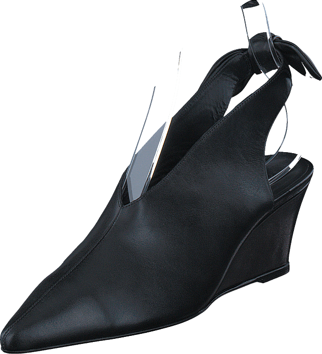 Galima Calf Black - High Heels (641x705), Png Download