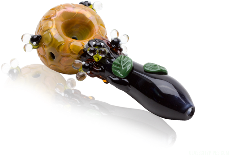 Empire Glassworks Honeypot 4 Inch Heady Hand Pipe - Glass (800x800), Png Download