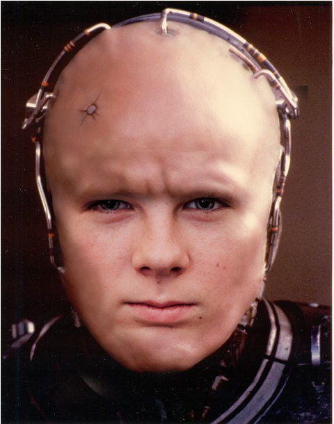 Copy Link - Robocop Face (551x700), Png Download