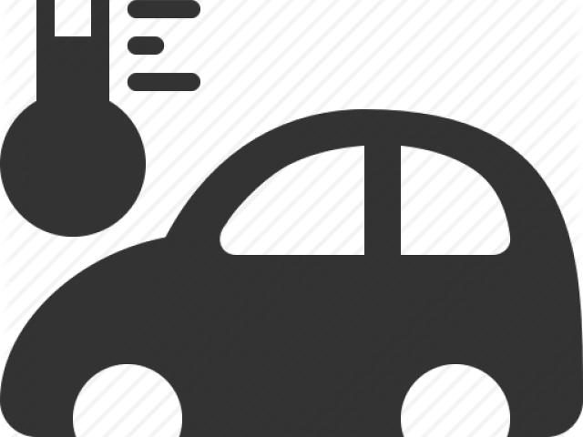 Car Icons Temperature - Circle (640x480), Png Download