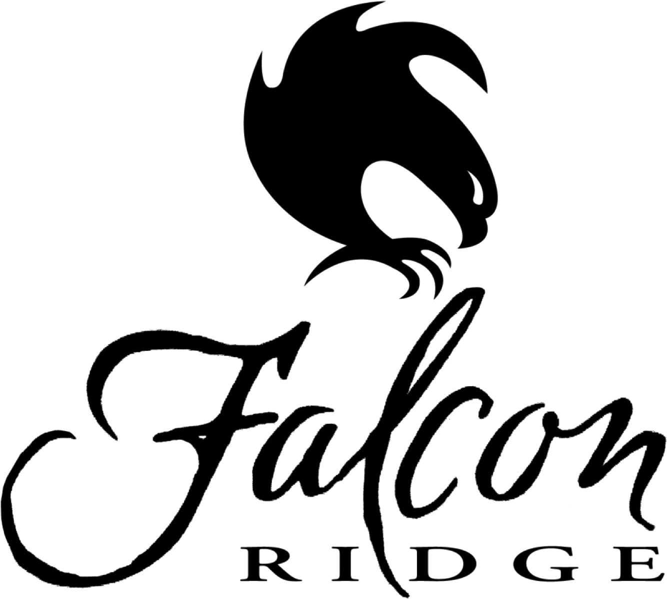 Falcon Ridge Golf - Falcon Art Logo Png (1650x1275), Png Download