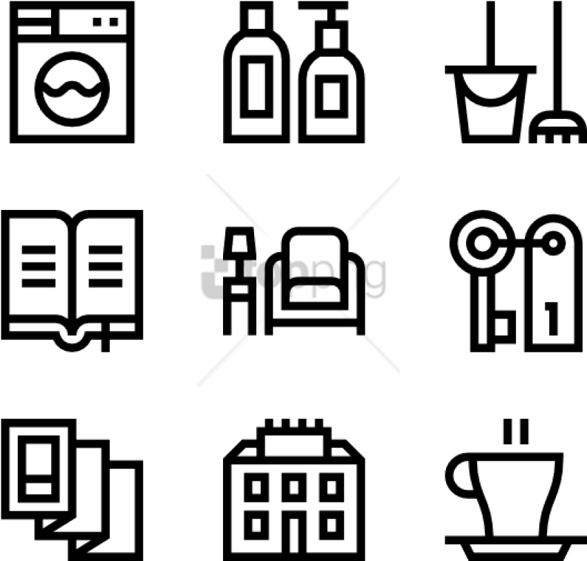 Free Png Jpg Black And White Stock Icon Packs Svg Psd - Portable Network Graphics (850x812), Png Download