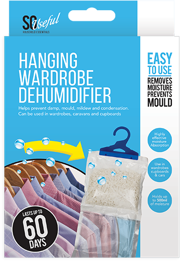 6x Hanging Wardrobe Interior Dehumidifier Damp Mould - Hardwood (800x620), Png Download
