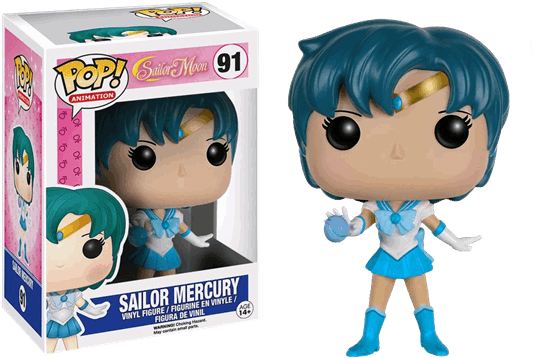 Funko Pop Sailor Mercury (600x600), Png Download