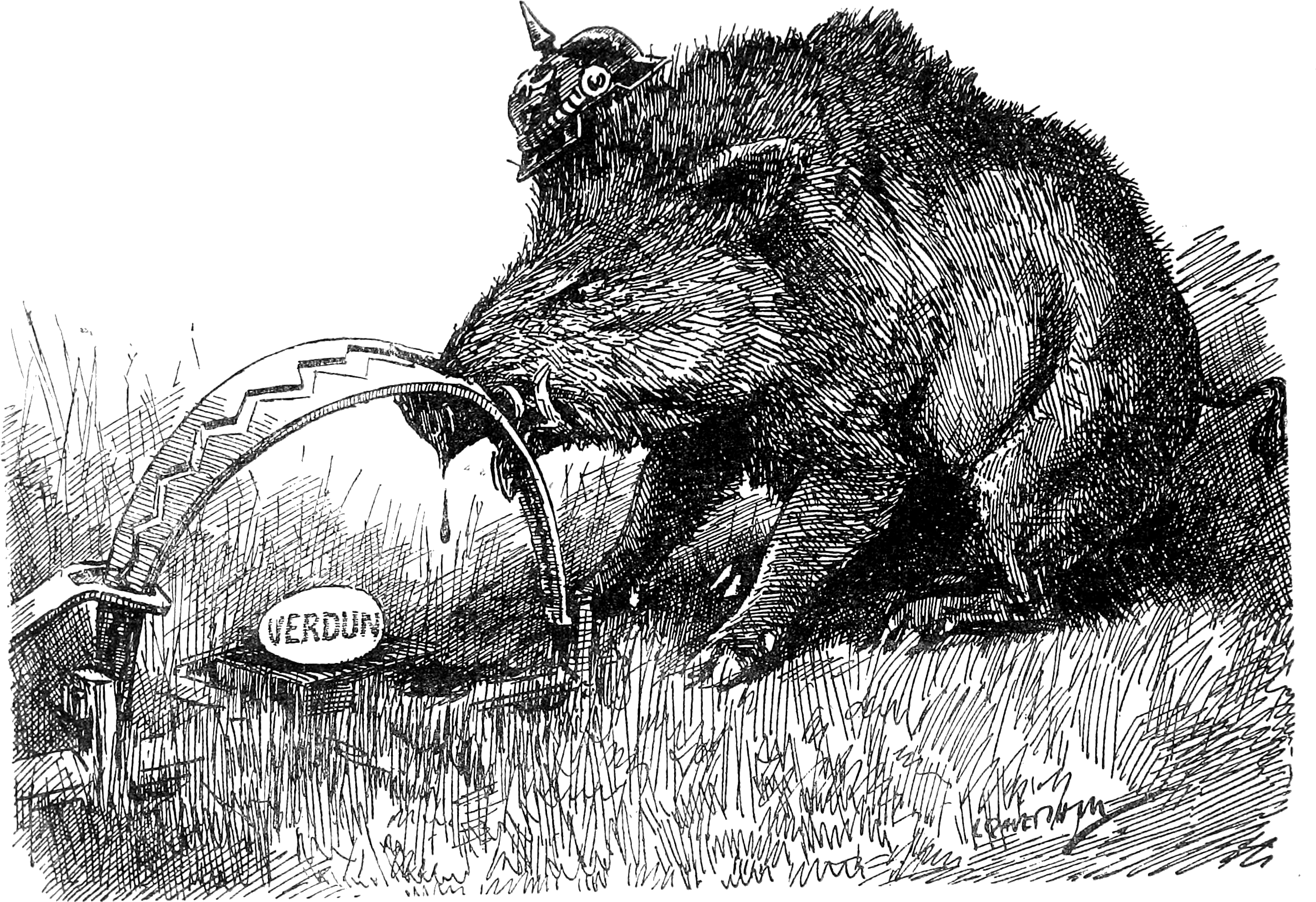 Punch's History Of The Great War P115 - Punch (2388x1672), Png Download