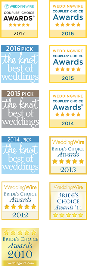 Awards & Press - Knot Best Of Weddings 2010 (350x1000), Png Download