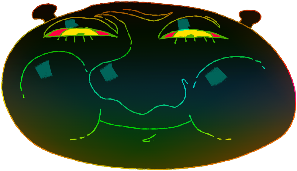 Official Free Shrek Assets - Circle (1200x675), Png Download