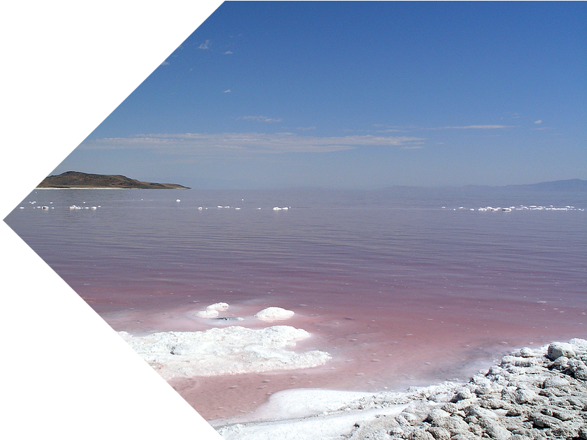 Great Salt Lake Salt - Sea (1139x629), Png Download