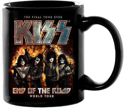 Eotr Coffee Mug - Kiss End Of The Road World Tour (600x600), Png Download