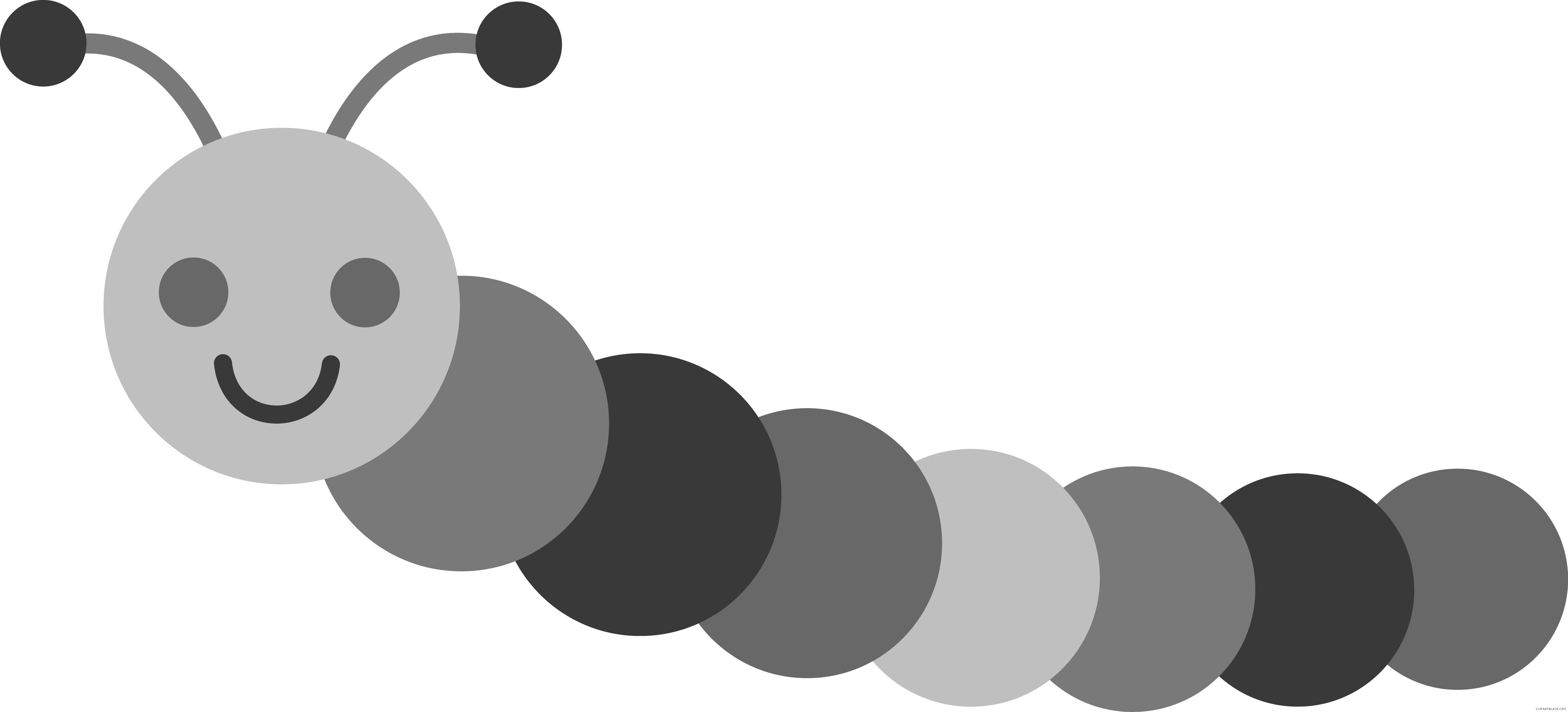 6508 X 2954 2 - Caterpillar Clip Art (6508x2954), Png Download