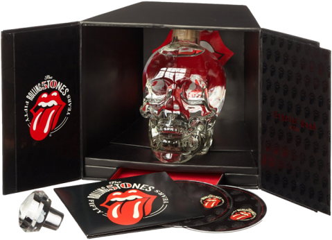 Crystal Head Vodka Rolling Stones Jubilæum - Rolling Stones (610x610), Png Download