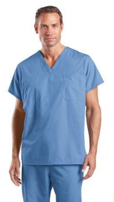 Cs501 Blue Front - Medical Green Scrubs (700x700), Png Download