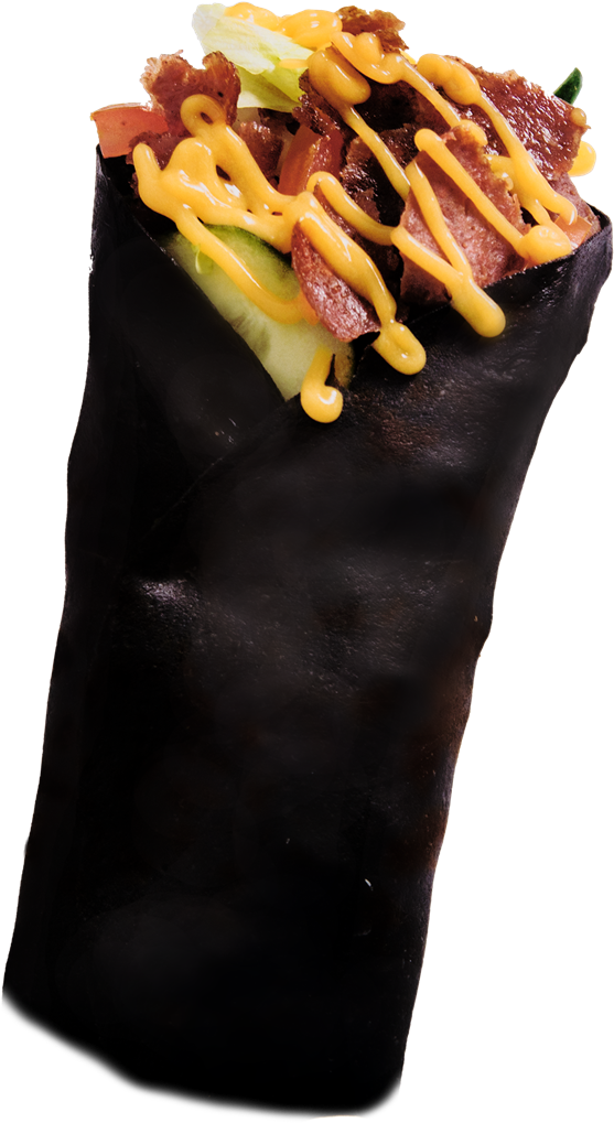 Cheesy Black - Fast Food (570x1024), Png Download