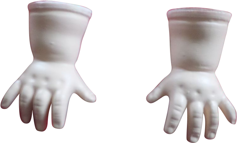 Hands For Baby Sold Ruby Lane - Baby Doll Hands Png (756x756), Png Download