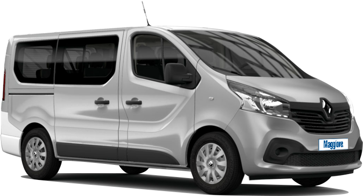 Renault Traffic - Renault Trafic 9 Places 2018 (800x500), Png Download