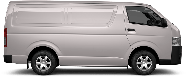 white van toyota