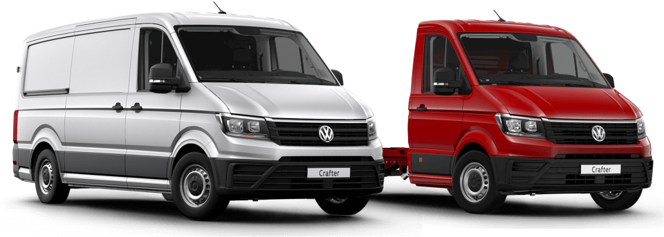 Volkswagen Nutzfahrzeuge - Crafter 2018 Png (960x540), Png Download