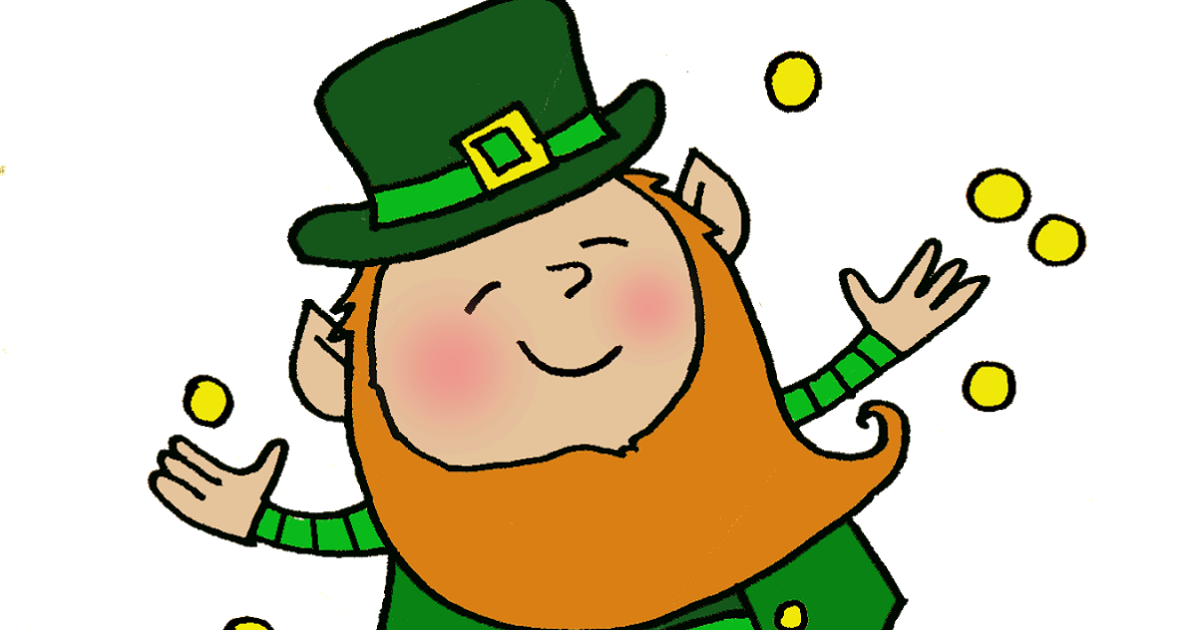 Leprechaun On A Pot Of Gold (1200x630), Png Download
