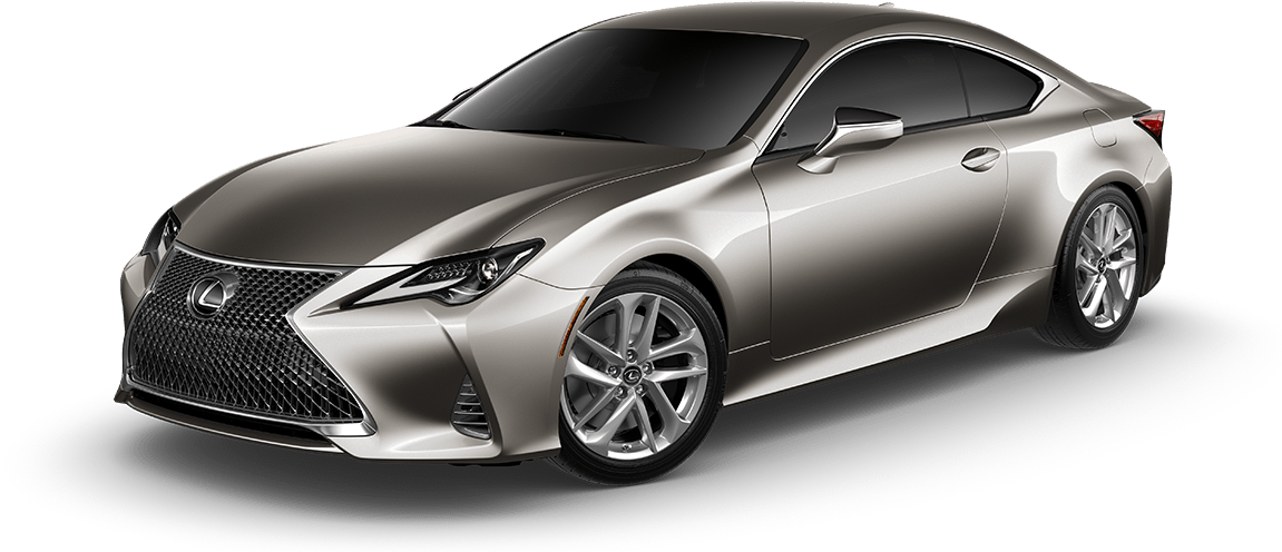 The 2019 Rc - Lexus Coupe (1204x524), Png Download