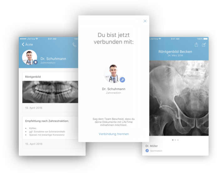 Exchange Data With Your Doctor - Graphic Design (693x562), Png Download