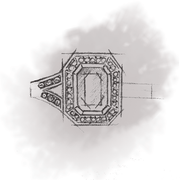 Filigree Bespoke - Sketch (700x700), Png Download