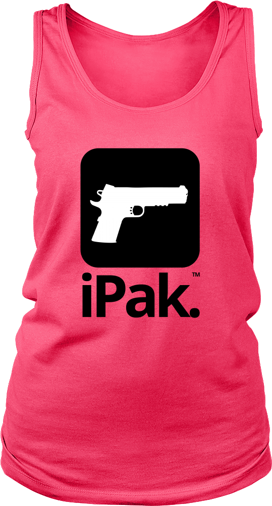 Caliber 45 M1911 District Women's Tank - Shirt (1000x1000), Png Download