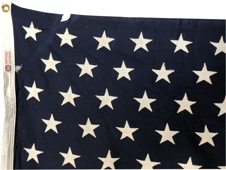 49 Star Flag, Vintage Annin Defiance American Flag - Kids Eat Free (800x800), Png Download