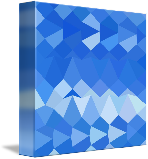 Blue Tumblr Background - Triangle (606x650), Png Download