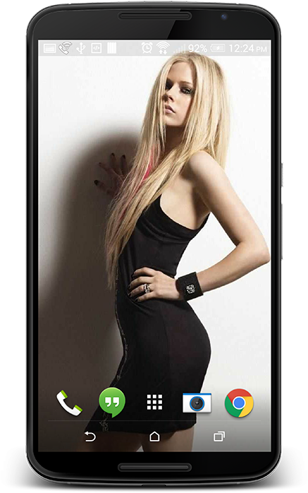 Avril Lavigne High Heels (480x800), Png Download